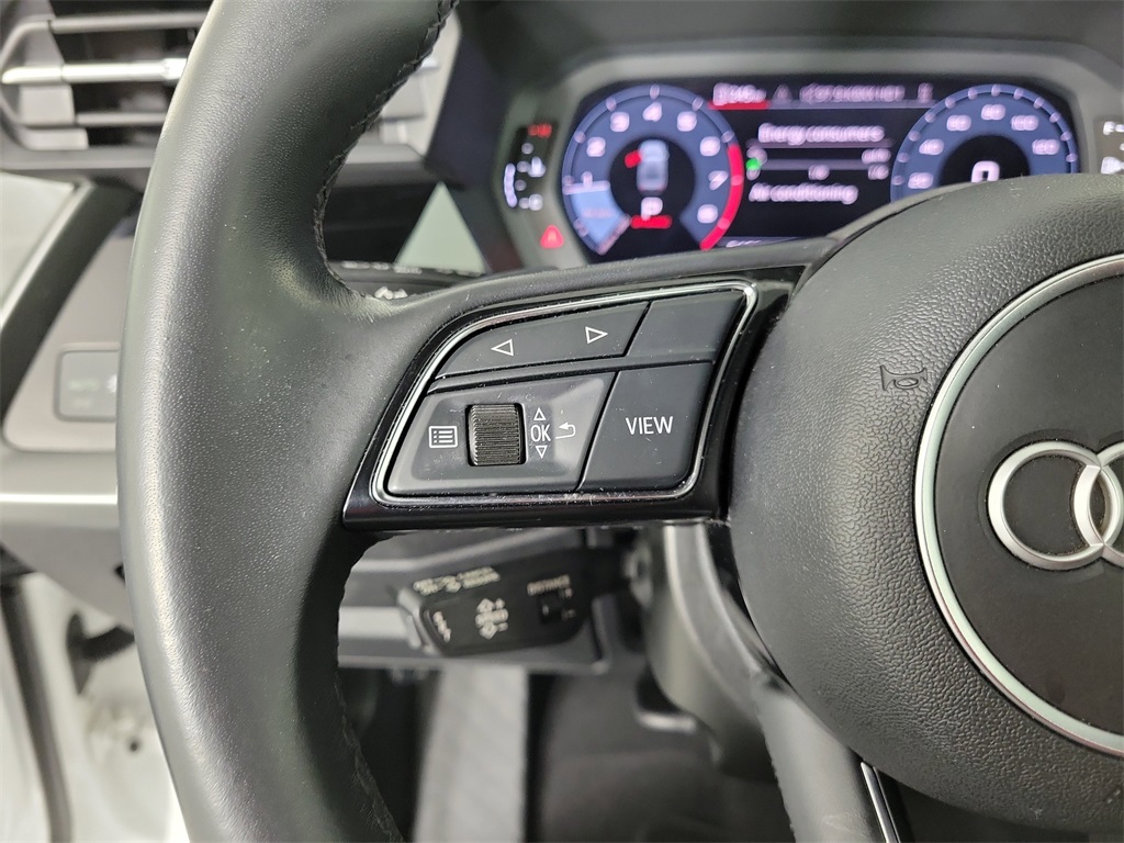 2023 Audi A3 40 Premium Plus White at North Houston Mitsubishi
