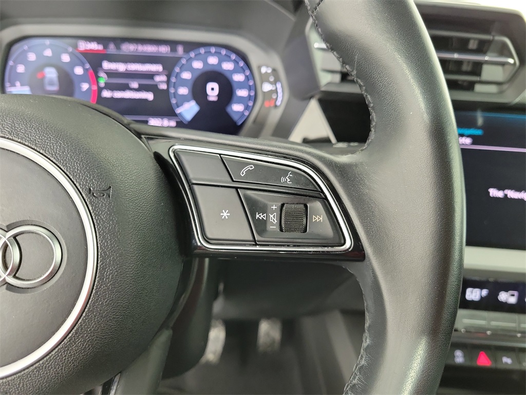 2023 Audi A3 40 Premium Plus White at North Houston Mitsubishi