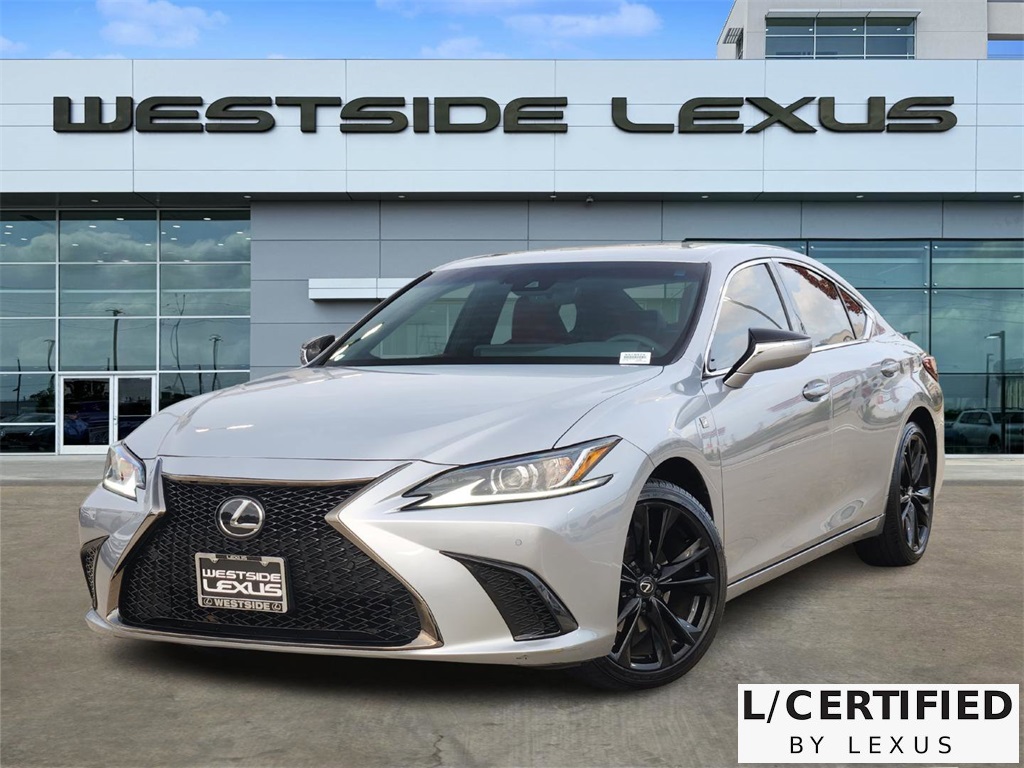2023 Lexus ES 350 F Sport Silver at Westside Lexus