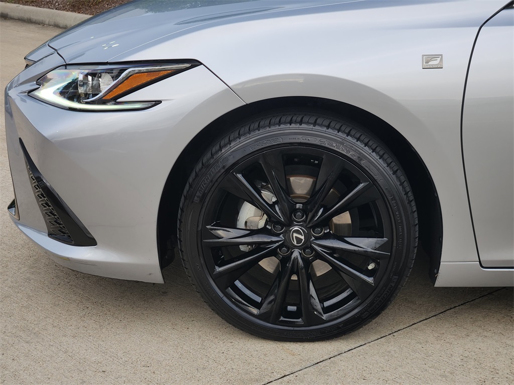 2023 Lexus ES 350 F Sport Silver at Westside Lexus