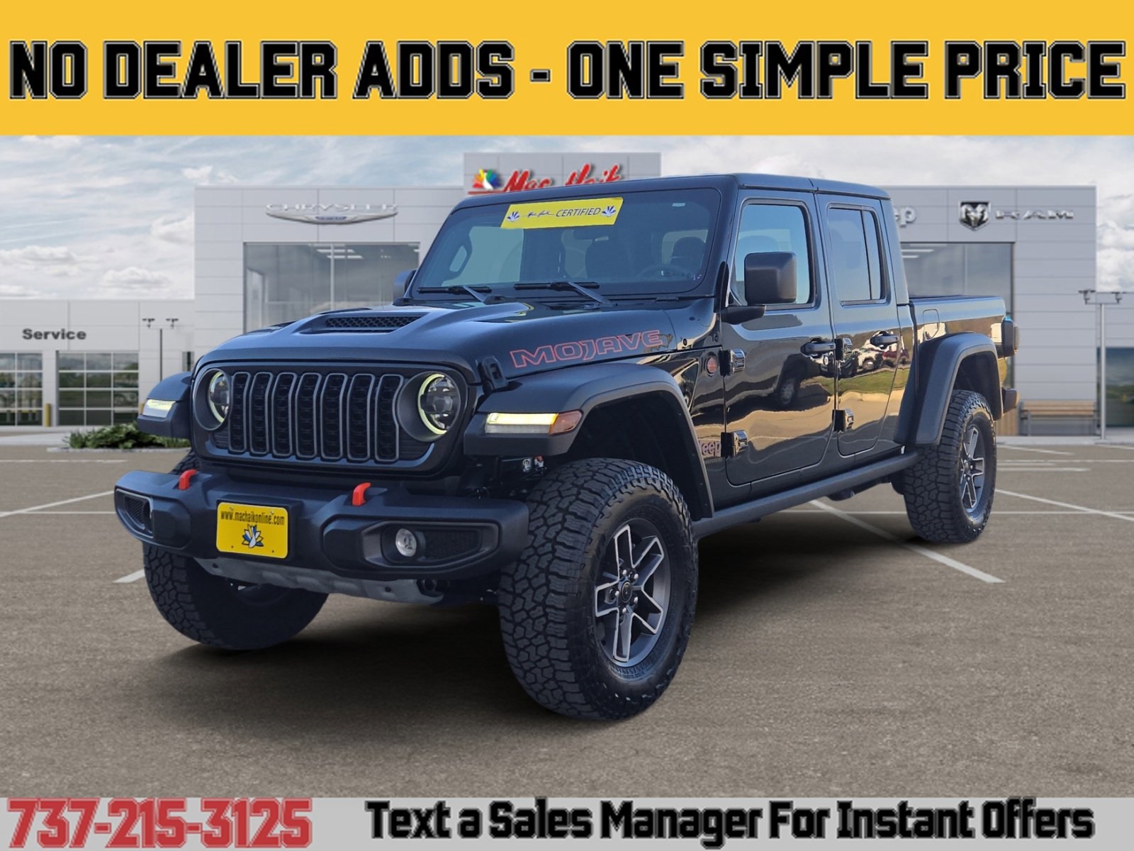 2025 Jeep Gladiator Mojave Crew Cab 4WD