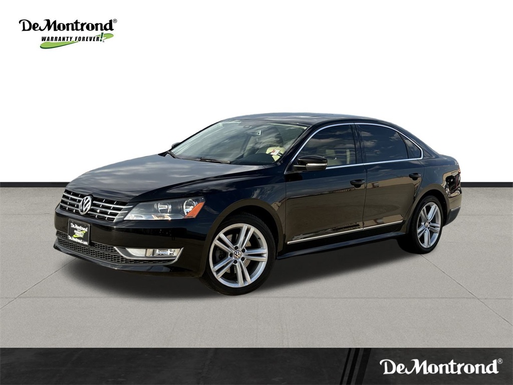 2014 Volkswagen Passat TDI SEL Premium Black at DeMontrond Auto Country