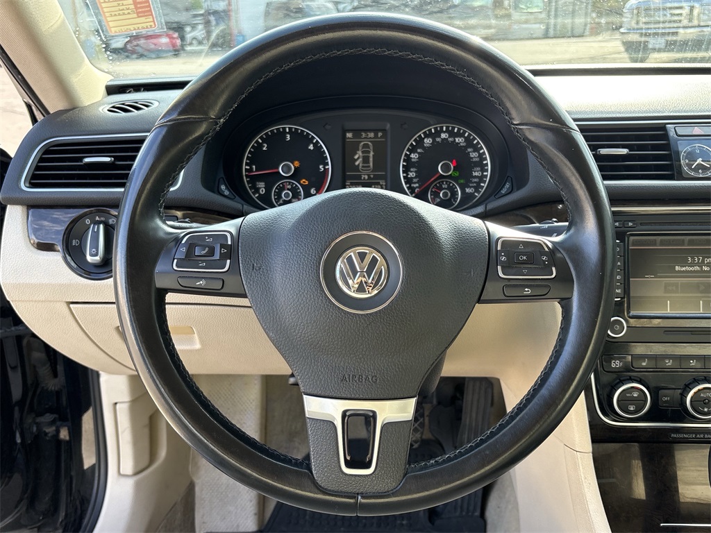 2014 Volkswagen Passat TDI SEL Premium Black at DeMontrond Auto Country