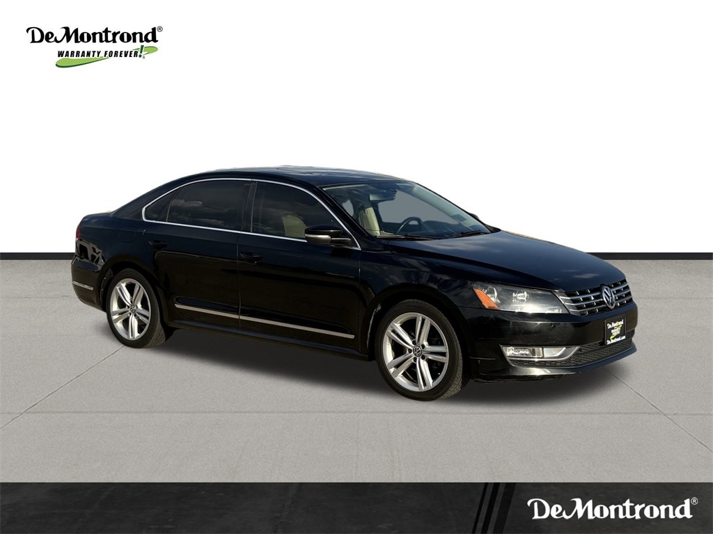2014 Volkswagen Passat TDI SEL Premium Black at DeMontrond Auto Country