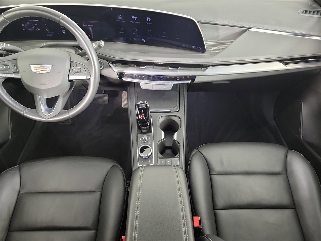 2025 Cadillac XT4 Premium Luxury Silver at Tom Peacock Cadillac