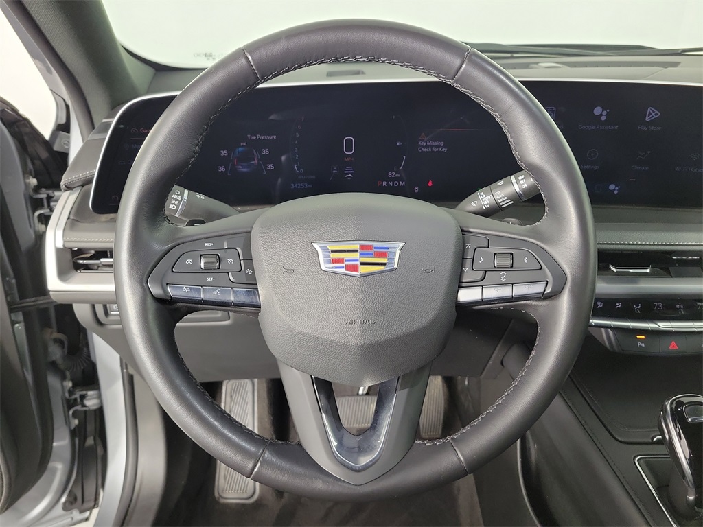 2025 Cadillac XT4 Premium Luxury Silver at Tom Peacock Cadillac