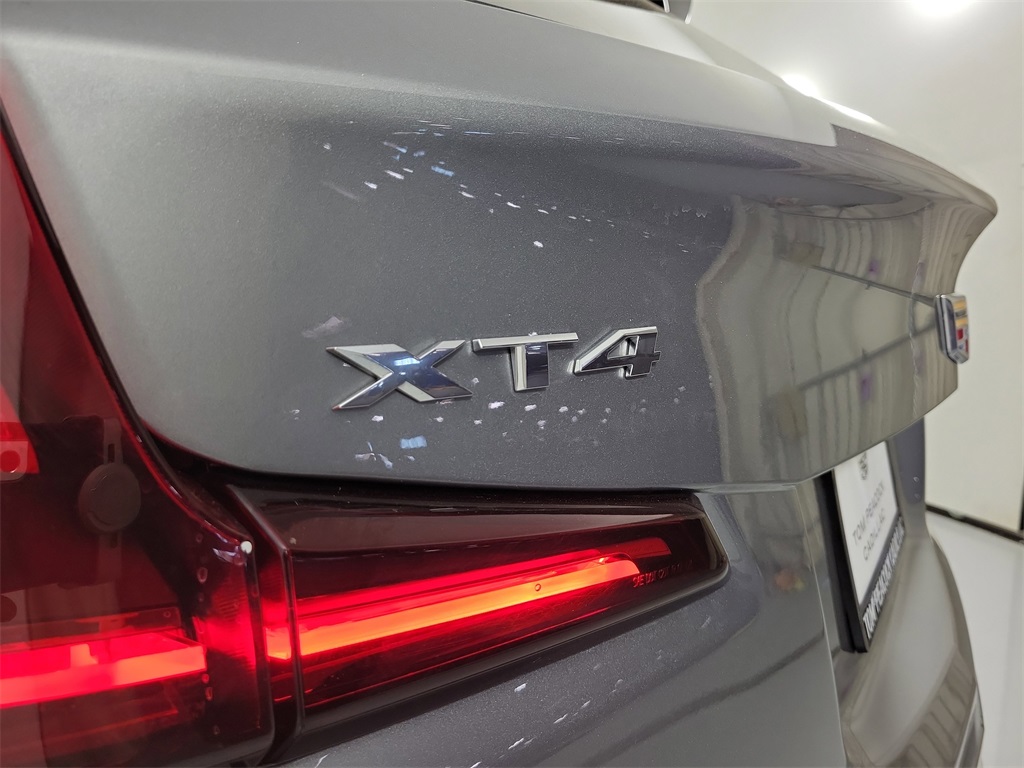 2025 Cadillac XT4 Premium Luxury Silver at Tom Peacock Cadillac
