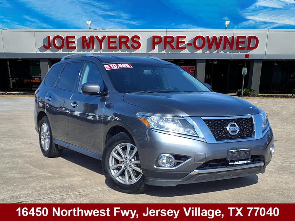 2016 Nissan Pathfinder SV Gray at DeMontrond Mazda