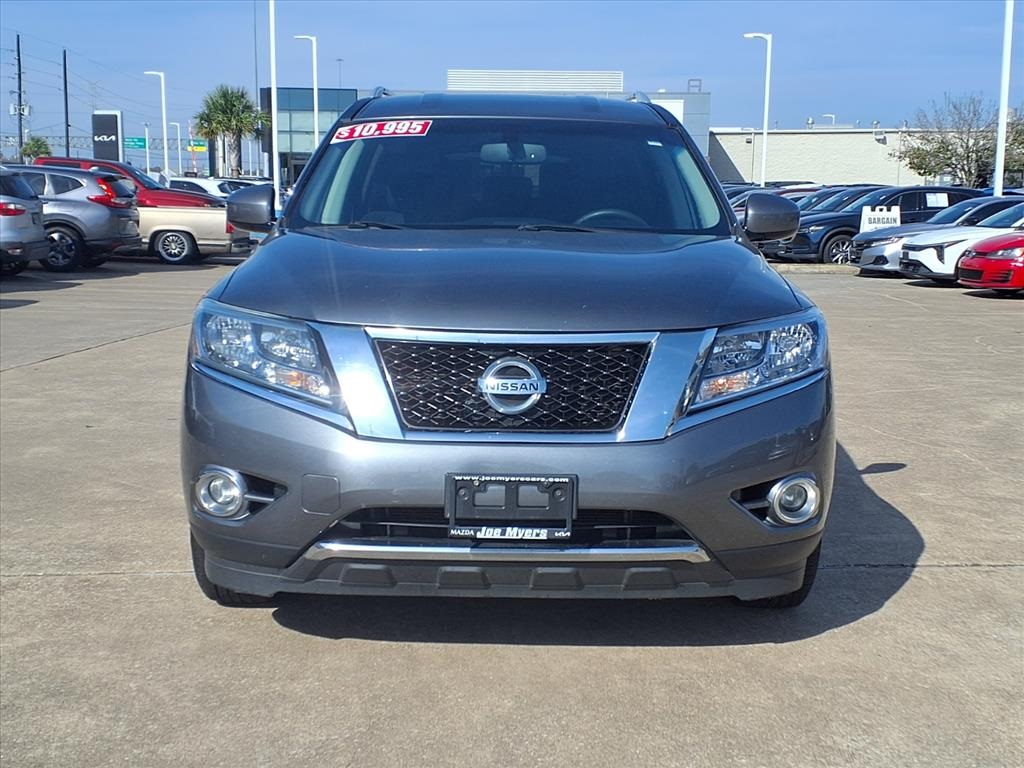 2016 Nissan Pathfinder SV Gray at DeMontrond Mazda