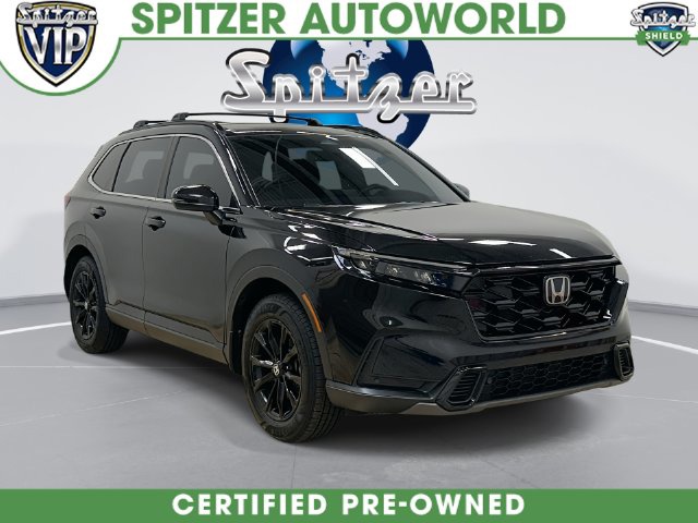 Crystal Black Pearl 2024 Honda CR-V Hybrid SUV / Crossover All-Wheel Drive Continuously Variable Transmission