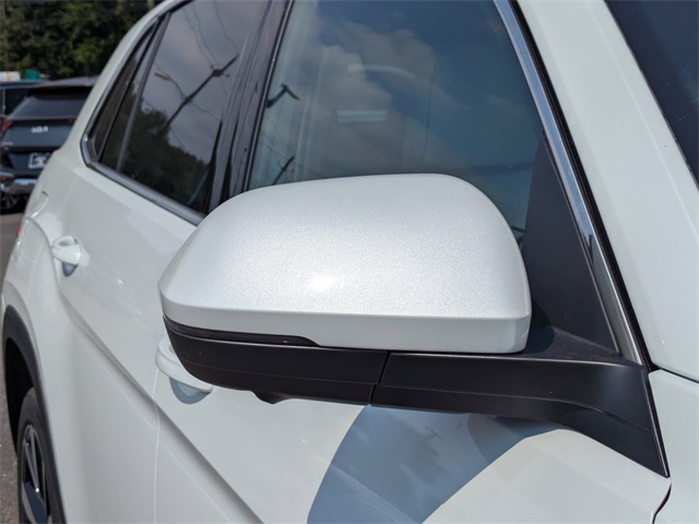 2026 Volkswagen Atlas Cross Sport 2.0T SEL Premium R-Line White at Stokes Volkswagen