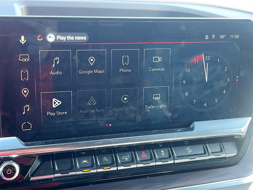 2023 GMC Sierra 1500 SLT White at AutoSavvy Houston Northwest