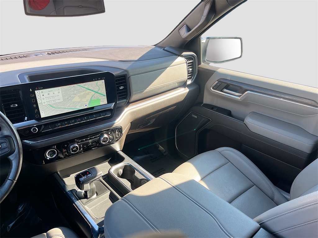 2023 GMC Sierra 1500 SLT White at AutoSavvy Houston Northwest