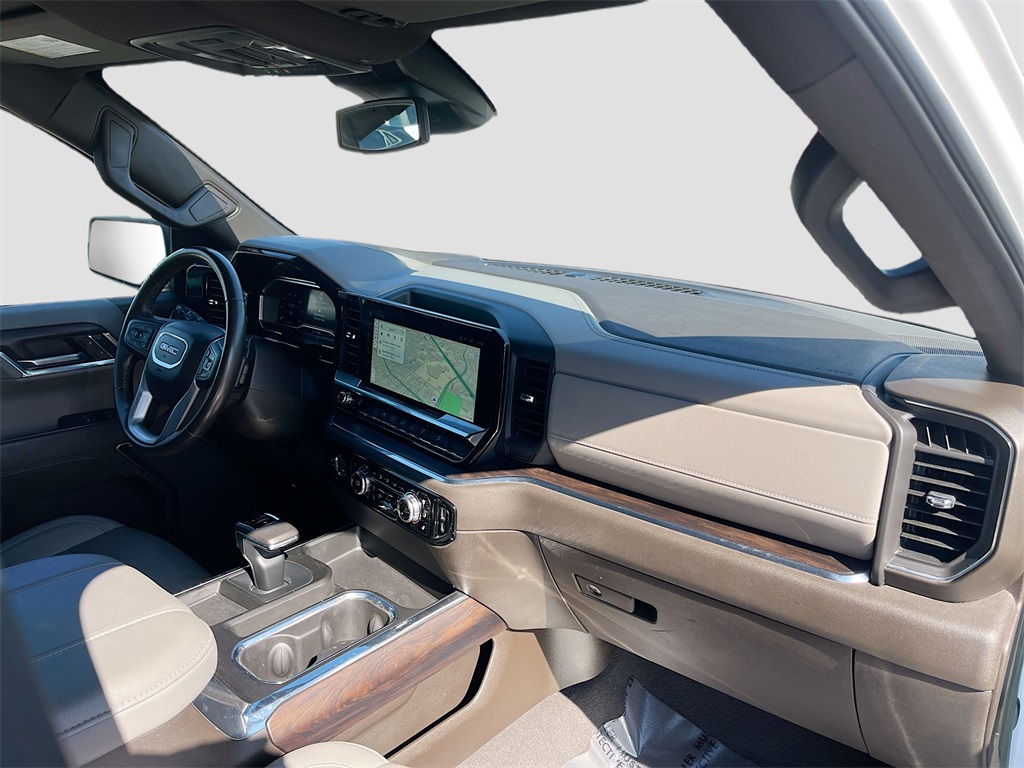 2023 GMC Sierra 1500 SLT White at AutoSavvy Houston Northwest