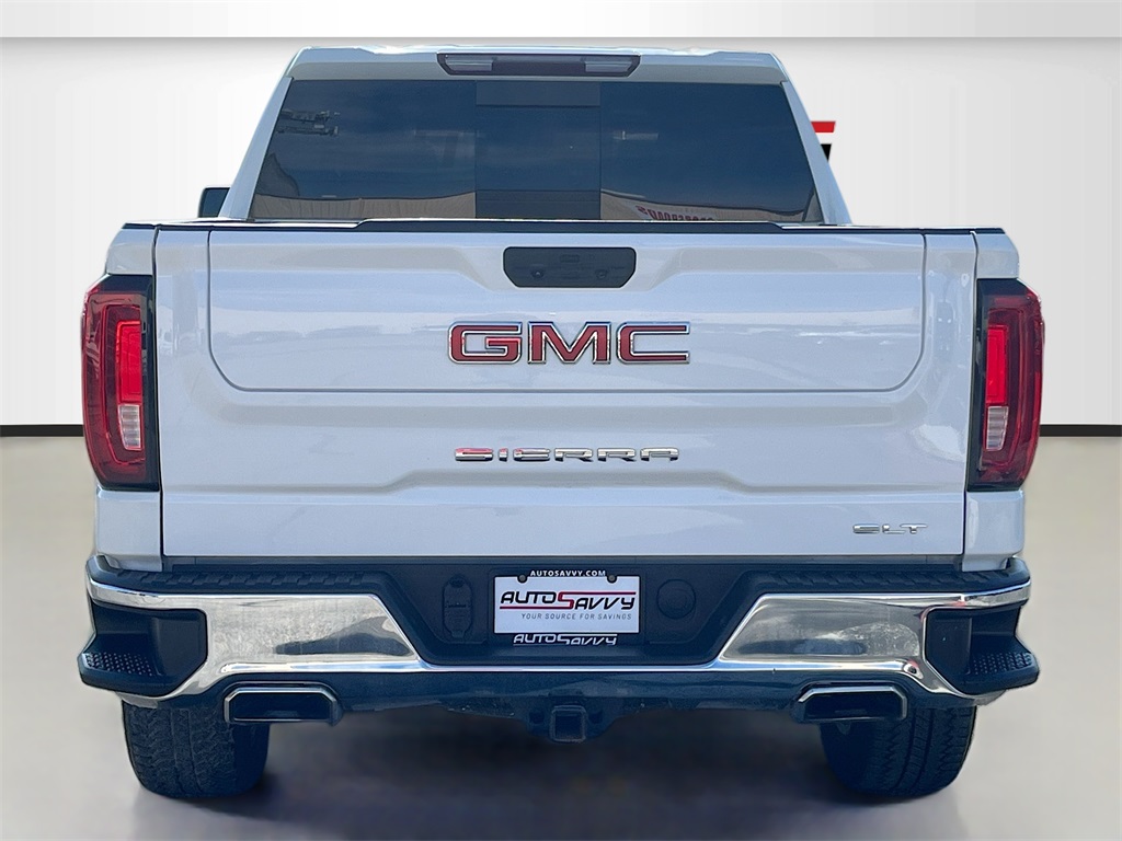 2023 GMC Sierra 1500 SLT White at AutoSavvy Houston Northwest