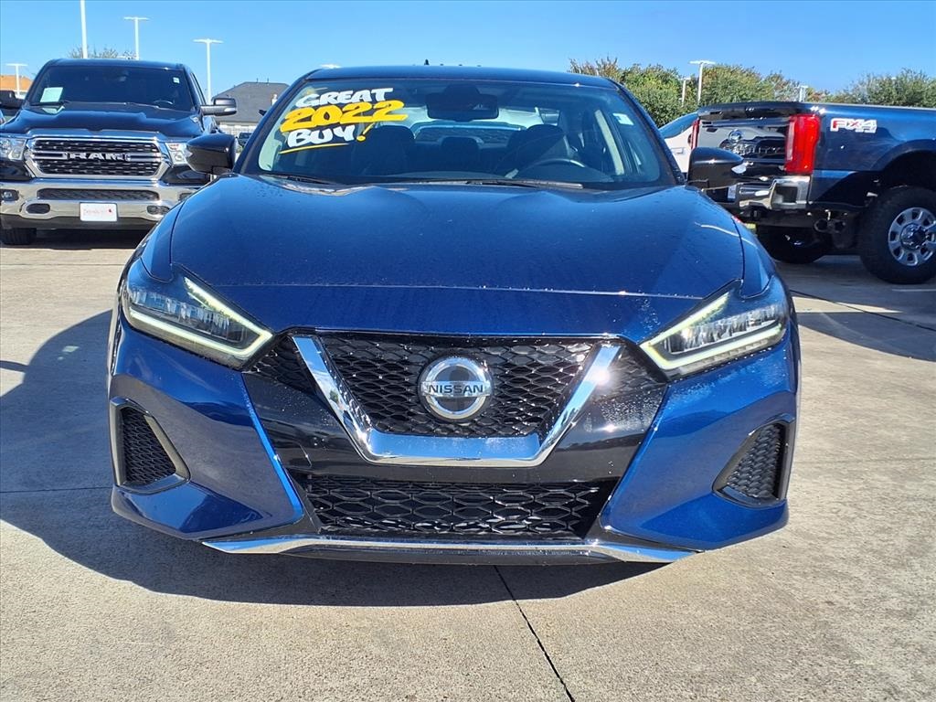 2022 Nissan Maxima SV Blue at Big Star Chrysler Jeep Dodge Ram 