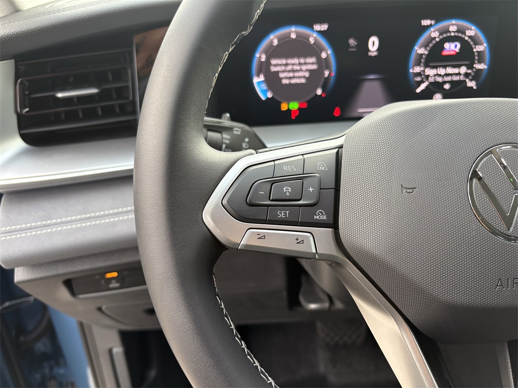 2025 Volkswagen Tiguan 2.0T SE Blue at DeMontrond Auto Country