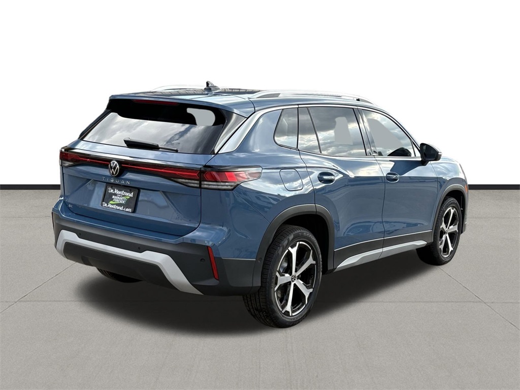 2025 Volkswagen Tiguan 2.0T SE Blue at DeMontrond Auto Country