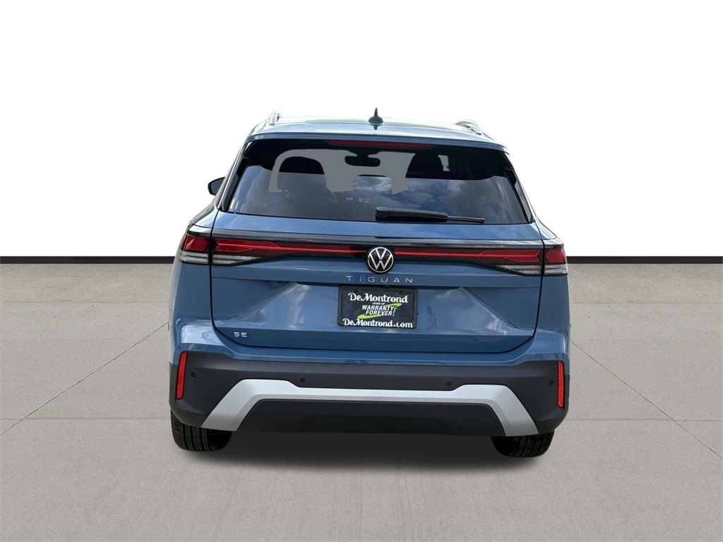 2025 Volkswagen Tiguan 2.0T SE Blue at DeMontrond Auto Country
