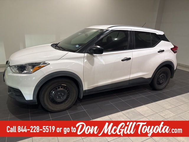 2020 Nissan Kicks S White at Community Kia