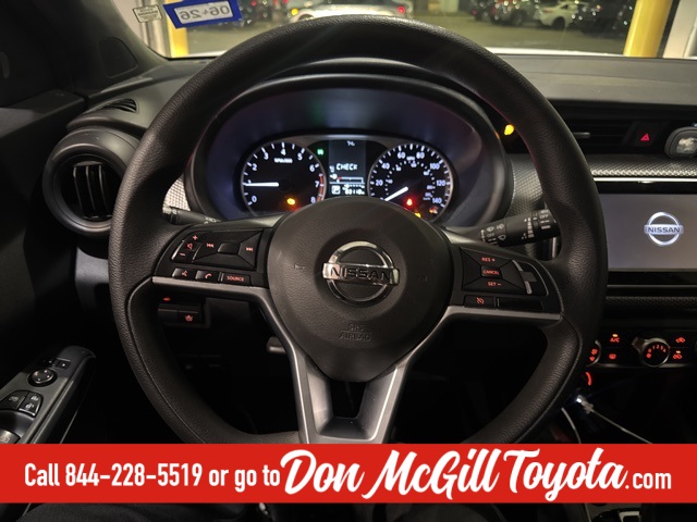 2020 Nissan Kicks S White at Community Kia