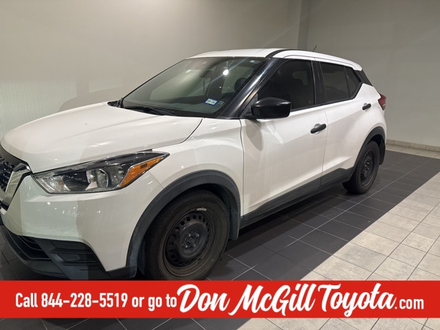 2020 Nissan Kicks S White at Community Kia