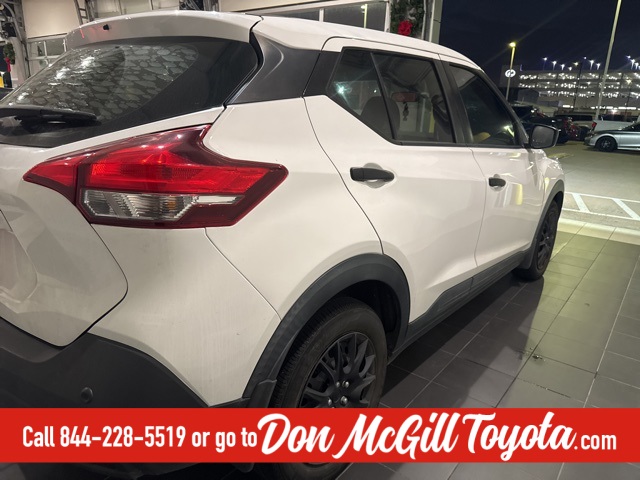 2020 Nissan Kicks S White at Community Kia