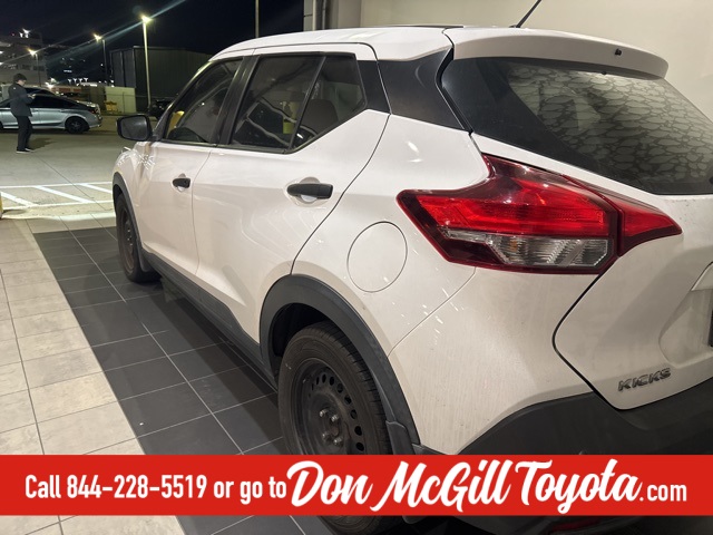2020 Nissan Kicks S White at Community Kia
