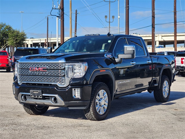 2022 GMC Sierra 2500HD Denali Black at Texan Dodge Chrysler Jeep Ram