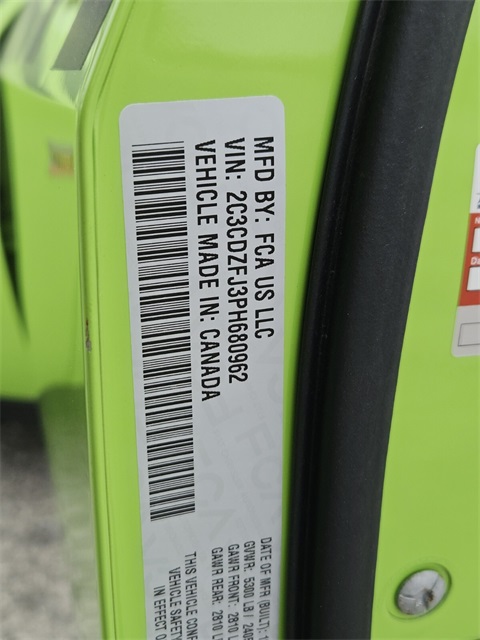 Used Car 2023 Dodge Challenger  R/t Scat Pack Widebody For Sale Under $60,000 In San Antonio, Texas