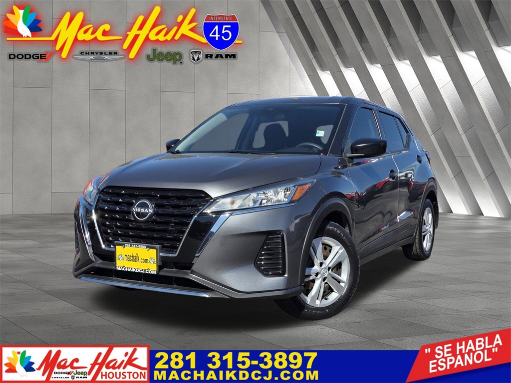 2022 Nissan Kicks S Gray at Central Houston Nissan
