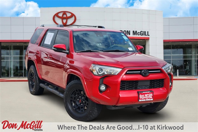 2024 Toyota 4Runner SR5 Premium Red at Classic Toyota Galveston