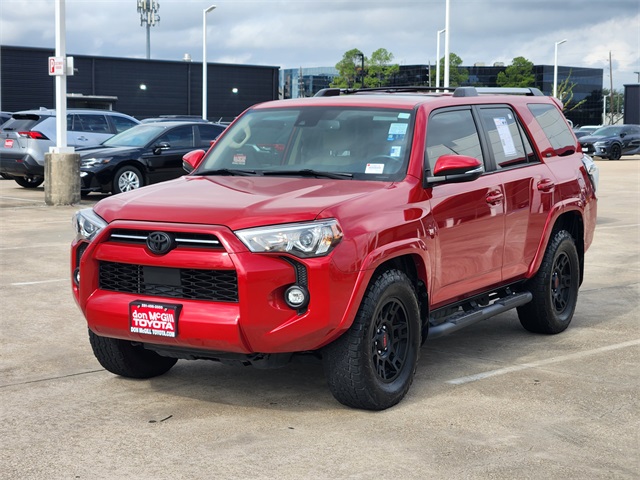 2024 Toyota 4Runner SR5 Premium Red at Classic Toyota Galveston