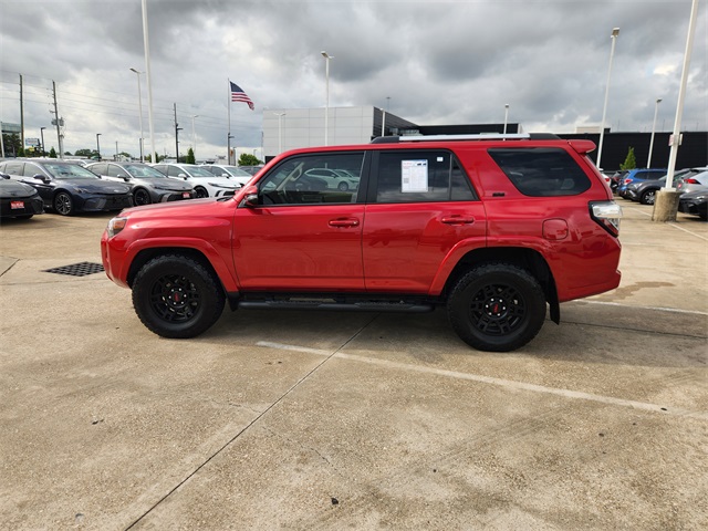 2024 Toyota 4Runner SR5 Premium Red at Classic Toyota Galveston