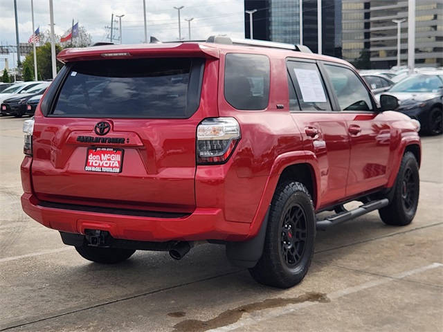 2024 Toyota 4Runner SR5 Premium Red at Classic Toyota Galveston