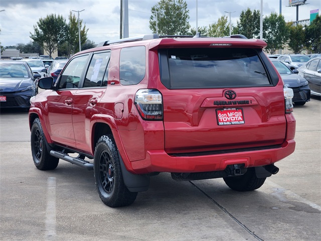2024 Toyota 4Runner SR5 Premium Red at Classic Toyota Galveston