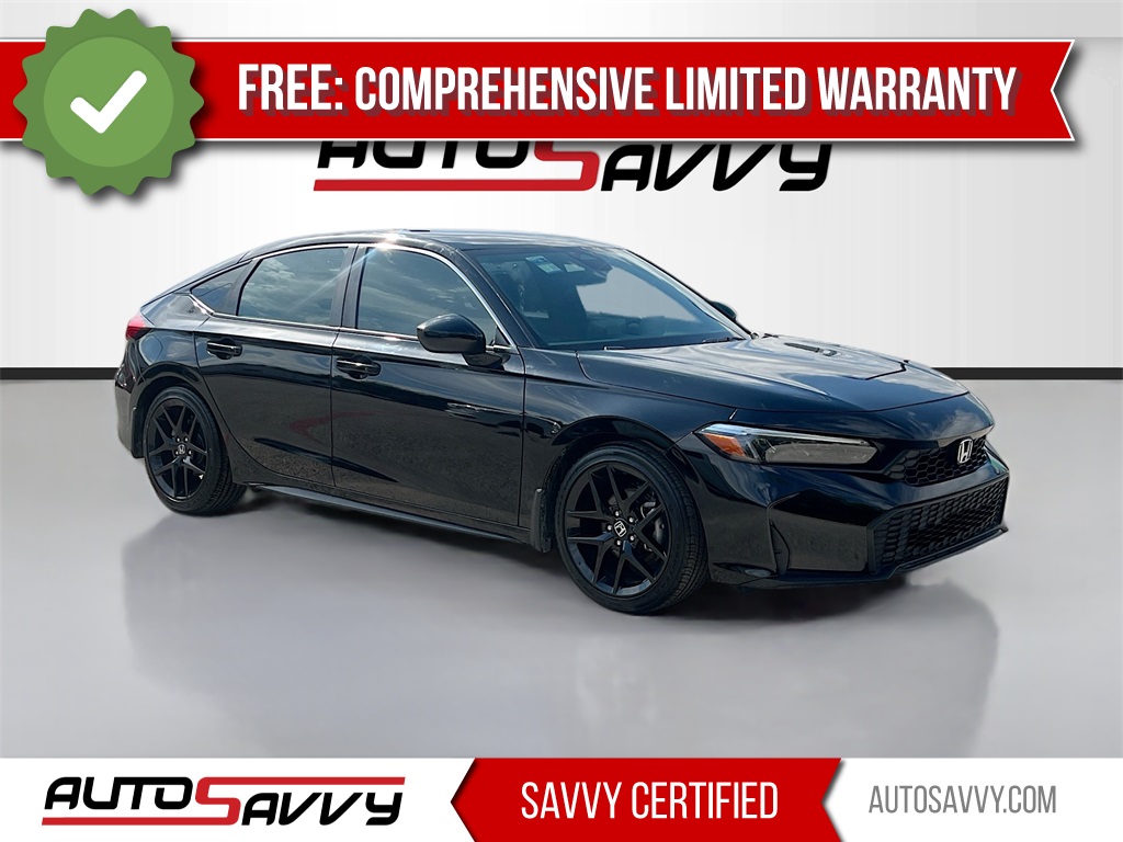 2025 Honda Civic Sport Black at Community Honda