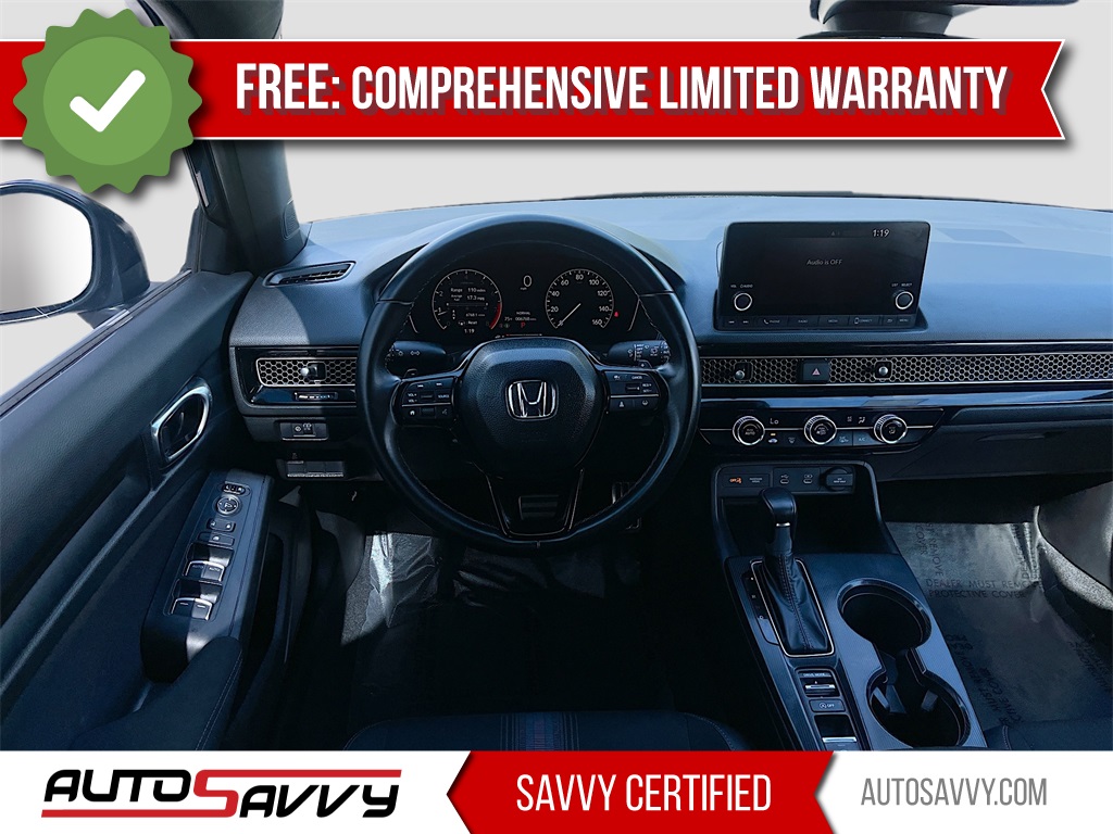 2025 Honda Civic Sport Black at Community Honda