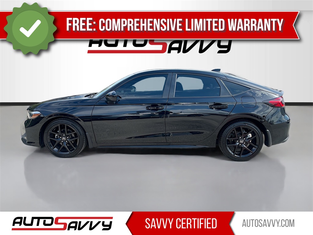 2025 Honda Civic Sport Black at Community Honda