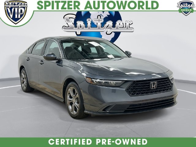 Meteorite Gray Metallic 2024 Honda Accord Sedan Front-Wheel Drive Continuously Variable Transmission