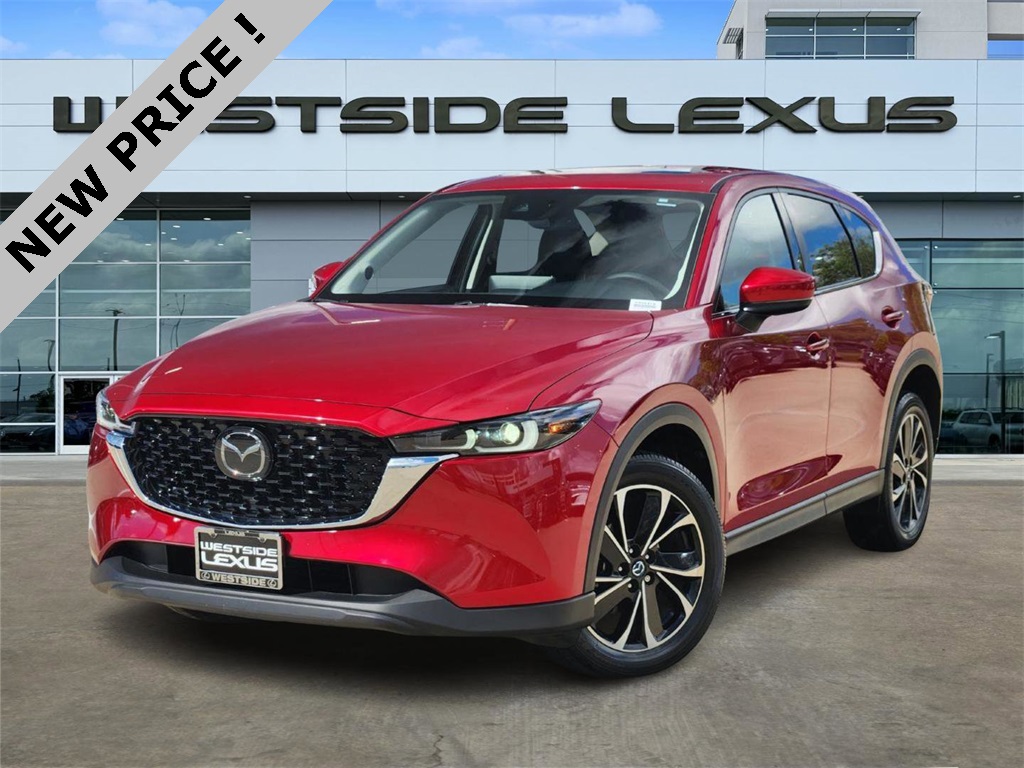 2022 Mazda CX-5 2.5 S Premium Package Red at Joe Myers Mazda Kia