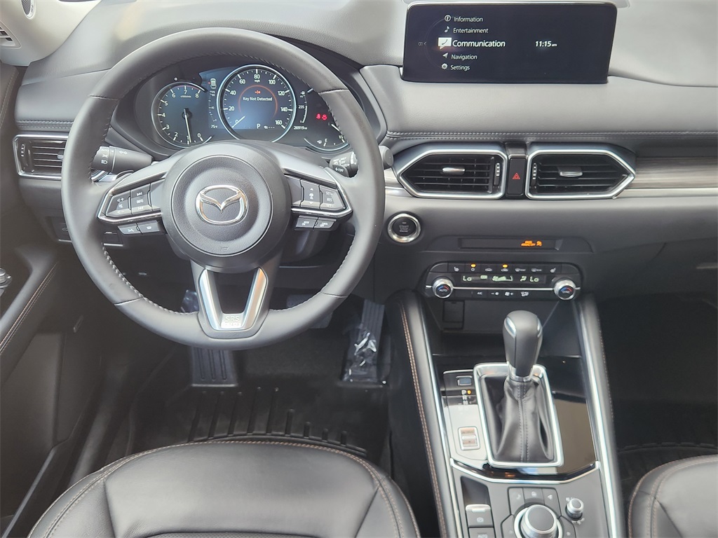 2022 Mazda CX-5 2.5 S Premium Package Red at Joe Myers Mazda Kia