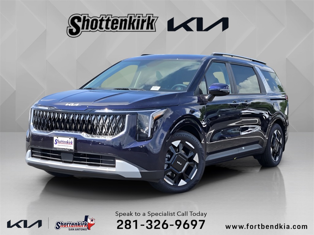 2026 Kia Carnival EX Blue at DeMontrond Automotive Group