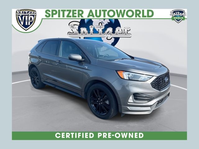 Gray Metallic 2023 Ford Edge SUV / Crossover All-Wheel Drive 8-Speed Automatic