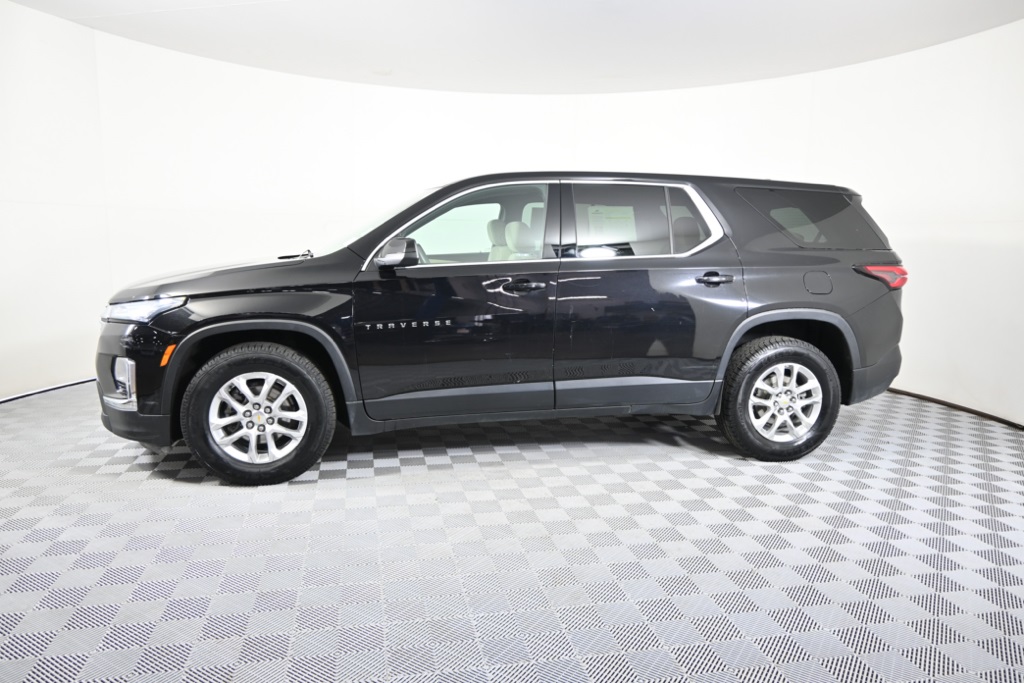 Used 2022 Chevrolet Traverse LS with VIN 1GNEVFKW7NJ177908 for sale in Forest Lake, Minnesota