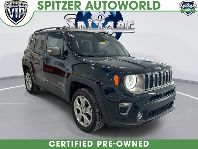 Black Clearcoat 2020 Jeep Renegade Limited 4WD SUV / Crossover Four-Wheel Drive 9-Speed Automatic