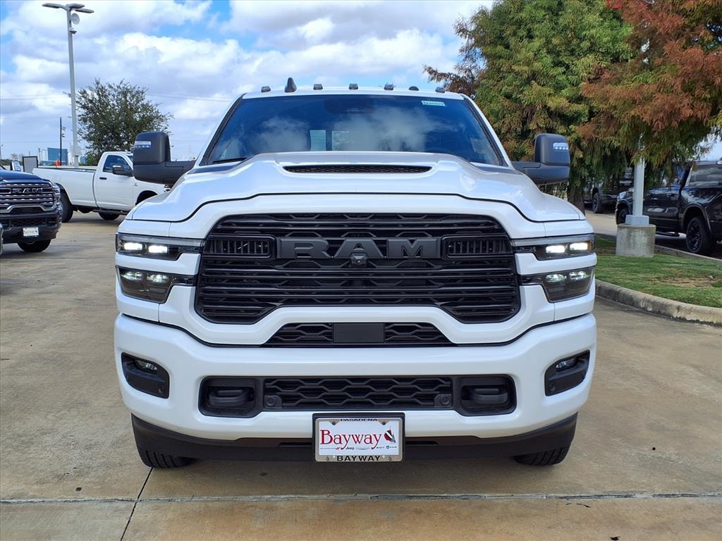 2026 Ram 3500 Laramie White at Texan Dodge Chrysler Jeep Ram