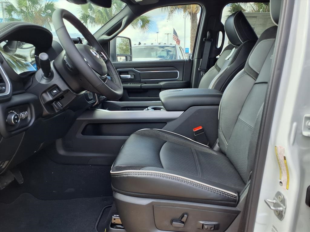 2026 Ram 3500 Laramie White at Texan Dodge Chrysler Jeep Ram