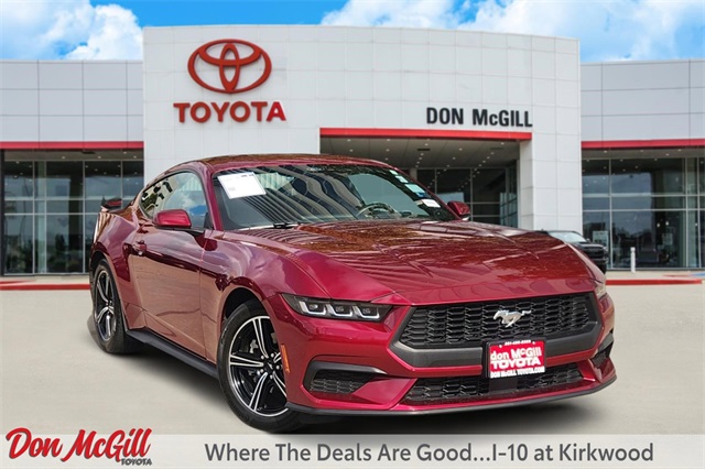 2025 Ford Mustang EcoBoost Red at Classic Chevrolet Galveston