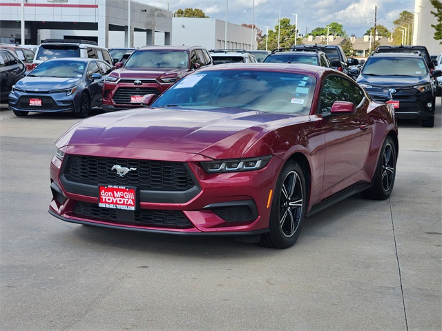 2025 Ford Mustang EcoBoost Red at Classic Chevrolet Galveston